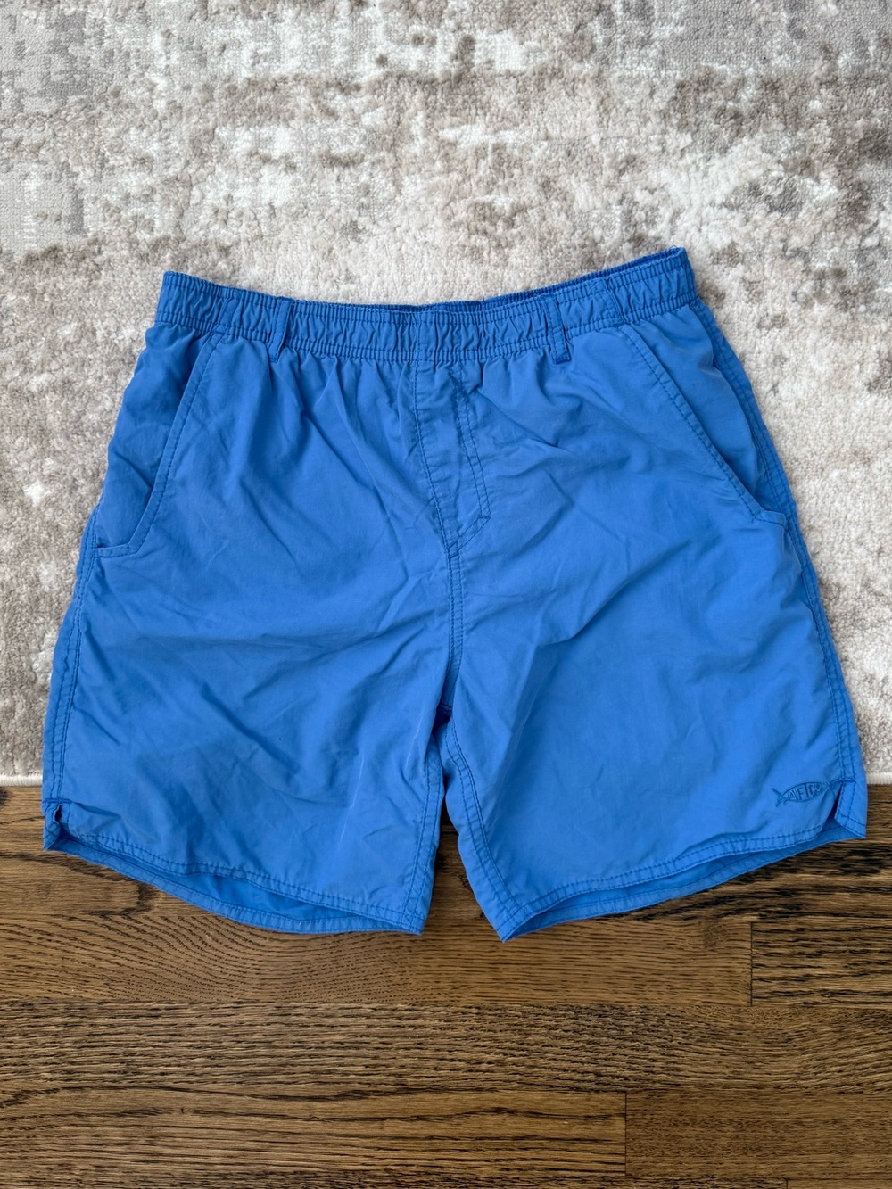 AFTCO Boys Blue Swim Trunks